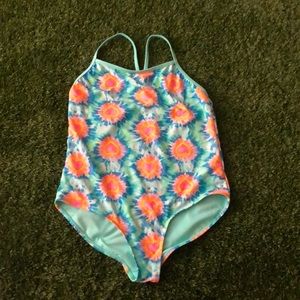 One Piece Bathing Suit. Plus Size 14-16 (Youth).